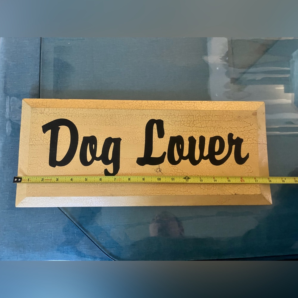 Dog lover sign - Picture 4 of 5